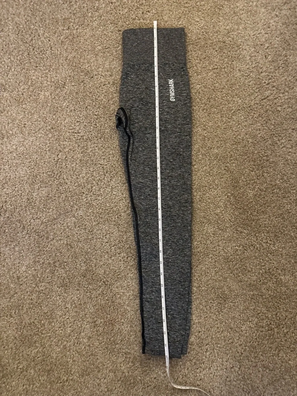 Gymshark Charcoal Seamless High-Waist Leggings - Picture 4 of 5